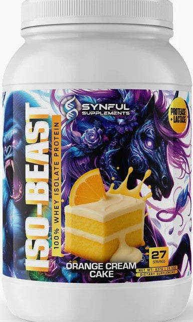 Iso-Beast Orange Cream Ckae by Synful Supplements