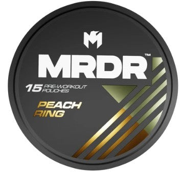 PreWorkout Pouch Peach Ring by MRDR