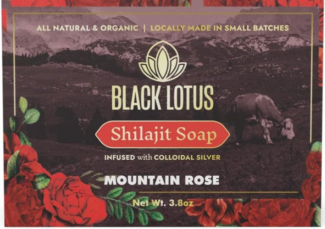 Mountain Rose Shilajit Bar Soap by Black Lotus