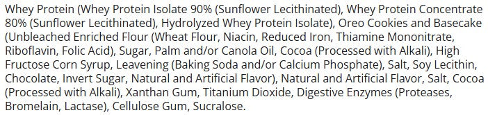 Ghost Whey 1.3lb Oreo by Ghost