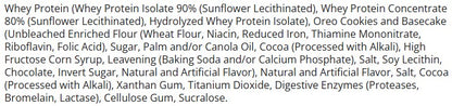 Ghost Whey 1.3lb Oreo by Ghost