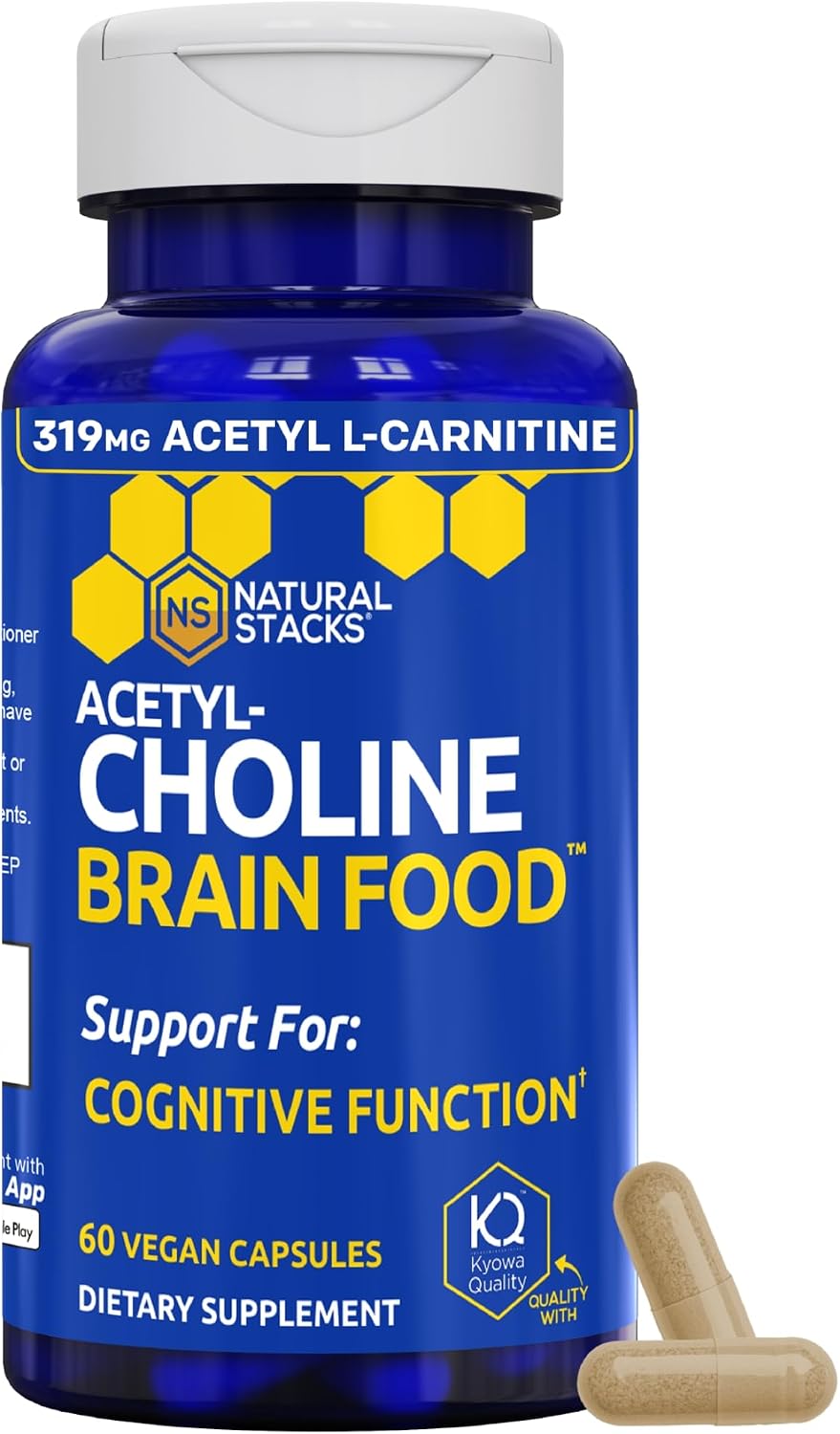 Acetyl-Choline Brain Food Capsules by Natural Stacks