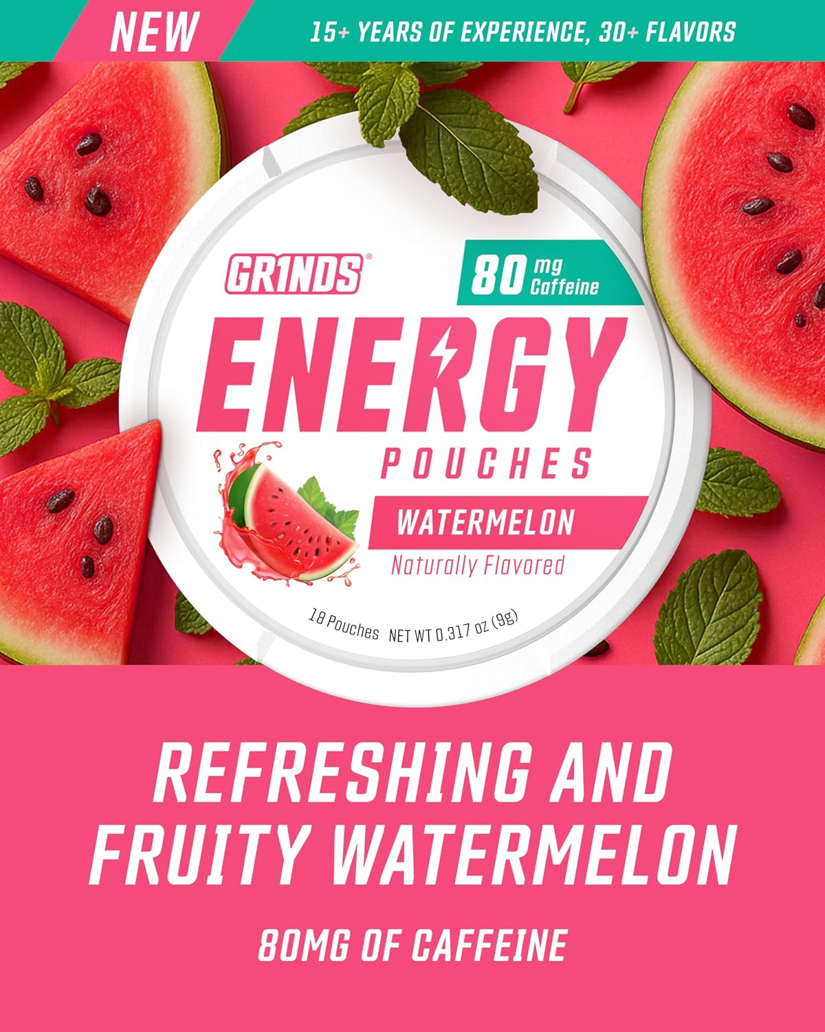 Energy Pouch Watermelon by Grinds