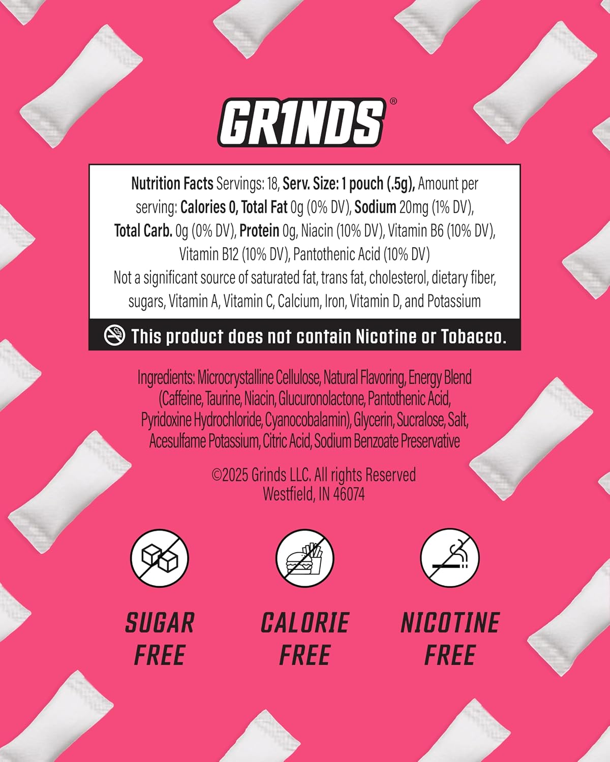 Energy Pouch Watermelon by Grinds