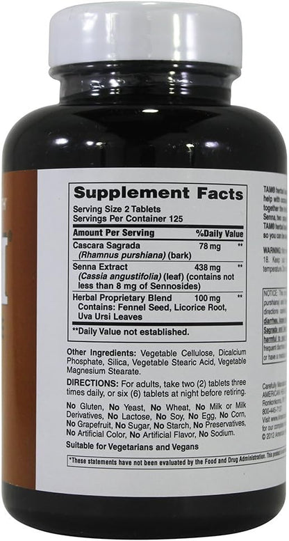 TAM Laxitive Tablets by American Health