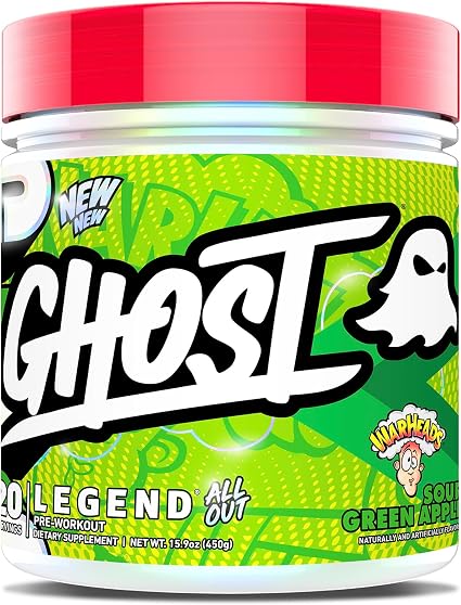 Legend All Out Warhead Sour Green Apple by Ghost