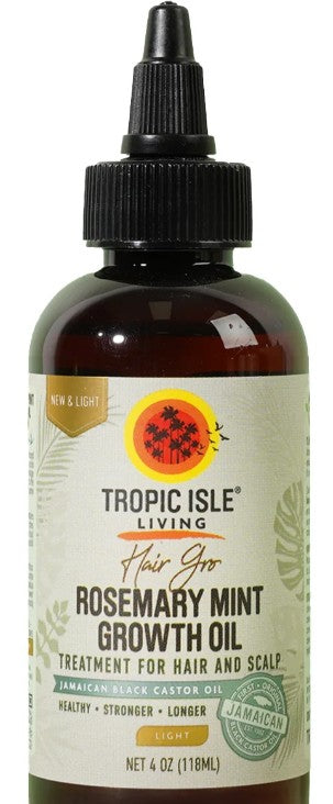 Rosemary Mint Growth Oil for Hair & Scalp by Tropic Isle Living