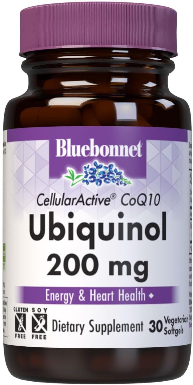Ubiquinol CoQ10 20mg Softgels by Bluebonnet