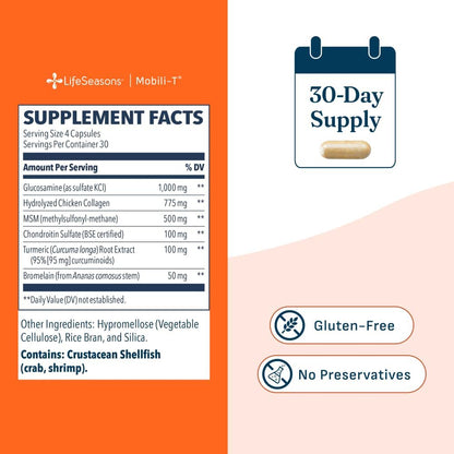 Mobili-T Joint Support Capsules by Life Seasons