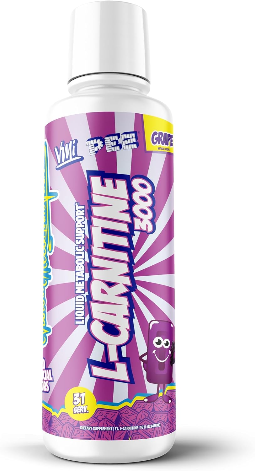 L-Carnitine Liquid 3000 Grape Pez by VMI Sports