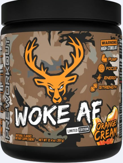 Woke AF PreWorkout Hunt (Orange Cream) by DAS Labs