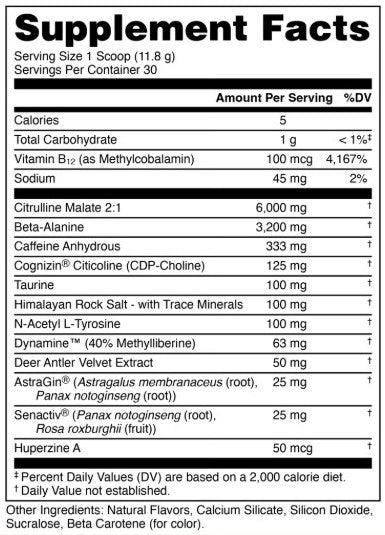 BAMF PreWorkout Hunt (Orange Cream) by DAS Labs