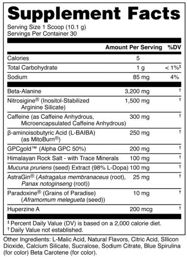 LFG Burn Franken Juice PreWorkout by Das Labs