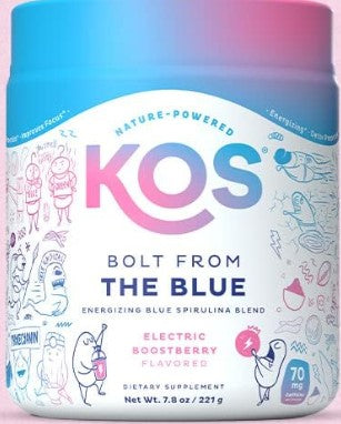 Bolt From the Blue Spirulina Superfood Berry Powder by KOS