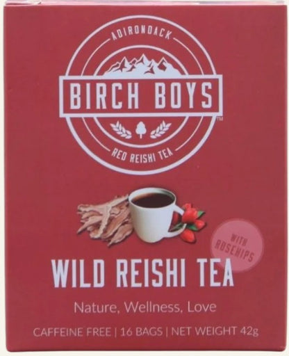 Wild Reishi Tea with Rose Hips by Birch Boys