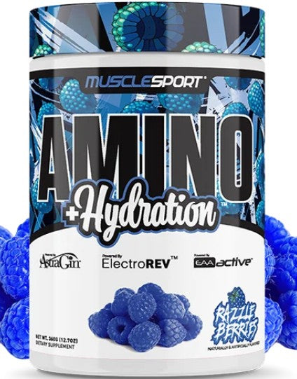 Amino + Hydration Razzle Berries by Muscle Sport