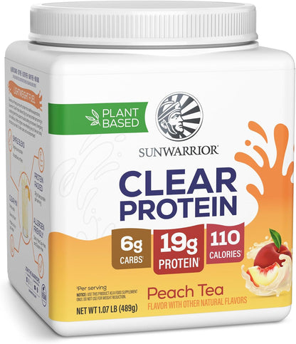 Clear Protein Peach Tea by Sunwarrior