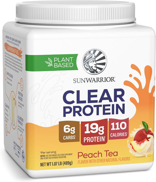 Clear Protein Peach Tea by Sunwarrior