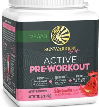 Active PreWorkout Watermelon Powder by Sunwarrior