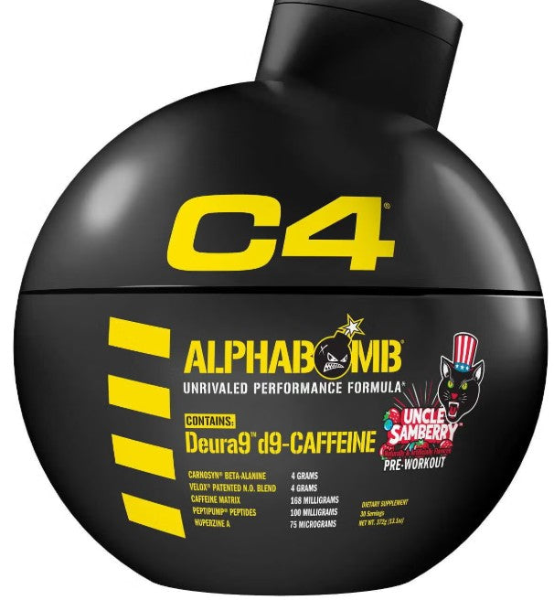 Alpha Bomb PreWorkout Uncle Samberry Powder by Cellucor
