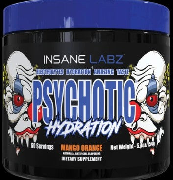 Psychotic Hydration Mango Orange Powder by Insane Labz
