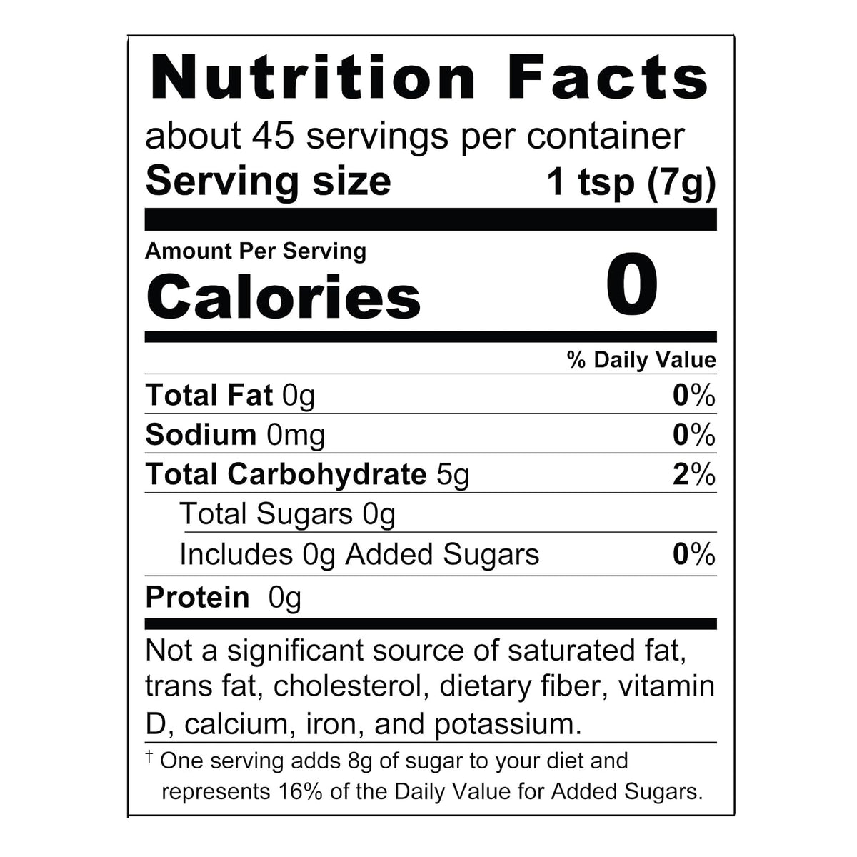 Allulose Liquid Sweetener by Wholesome Sweeteners
