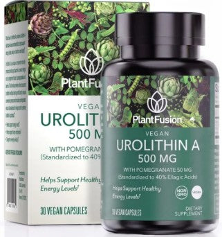 Vegan Urolithin A with Pomegrante Capsules by Plant Fusion