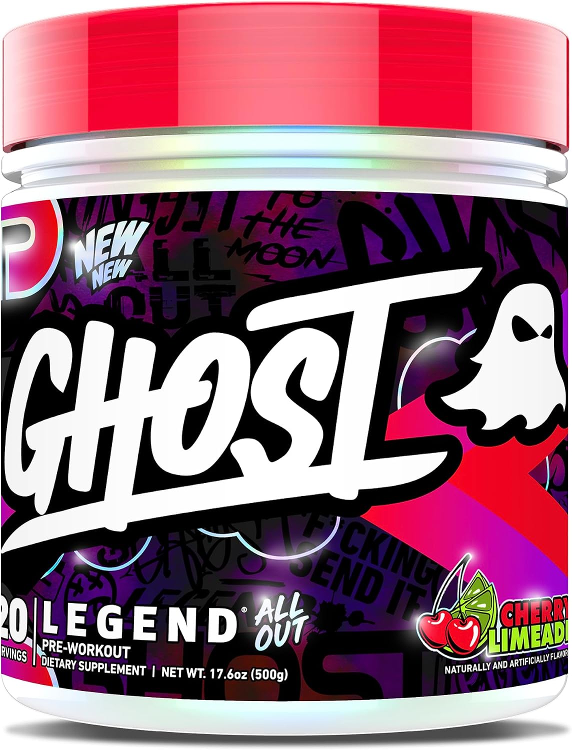 Legend V2 All Out Cherry Lime by Ghost