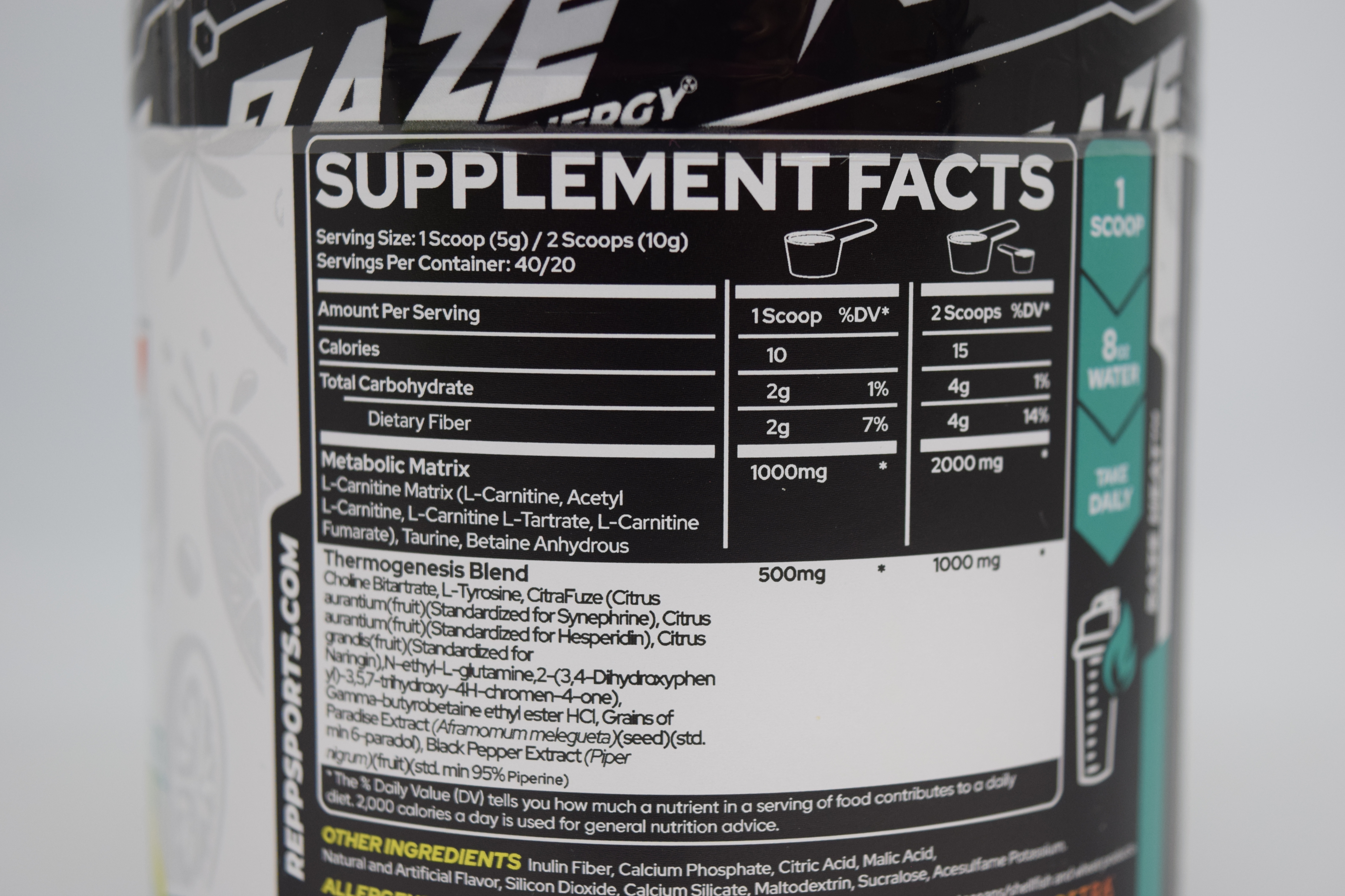 Raze Heat Thermo Pwder Baja Lime