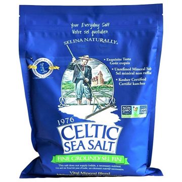 Sea Salt Fine Ground 5lb Bag